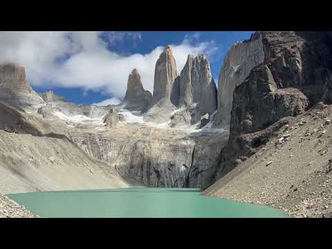 Torres del Paine in Sunlight