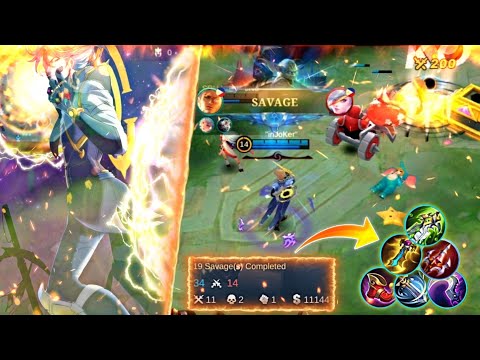 19 SAVAGE(s) Pro Natan Gameplay | Natan Insane Damage Build 2022 | Nerfed Natan Mobile Legends