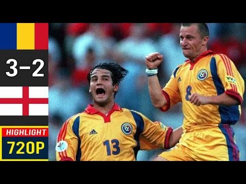 England 2 x 3 Romania (Beckham, Hagi, Owen, Shearer) ●UEFA Euro 2000 Extended Goals & Highlights