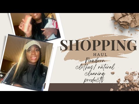 Running errands| Newborn safe cleaning products| Starbucks| haul| Newborn clothes|