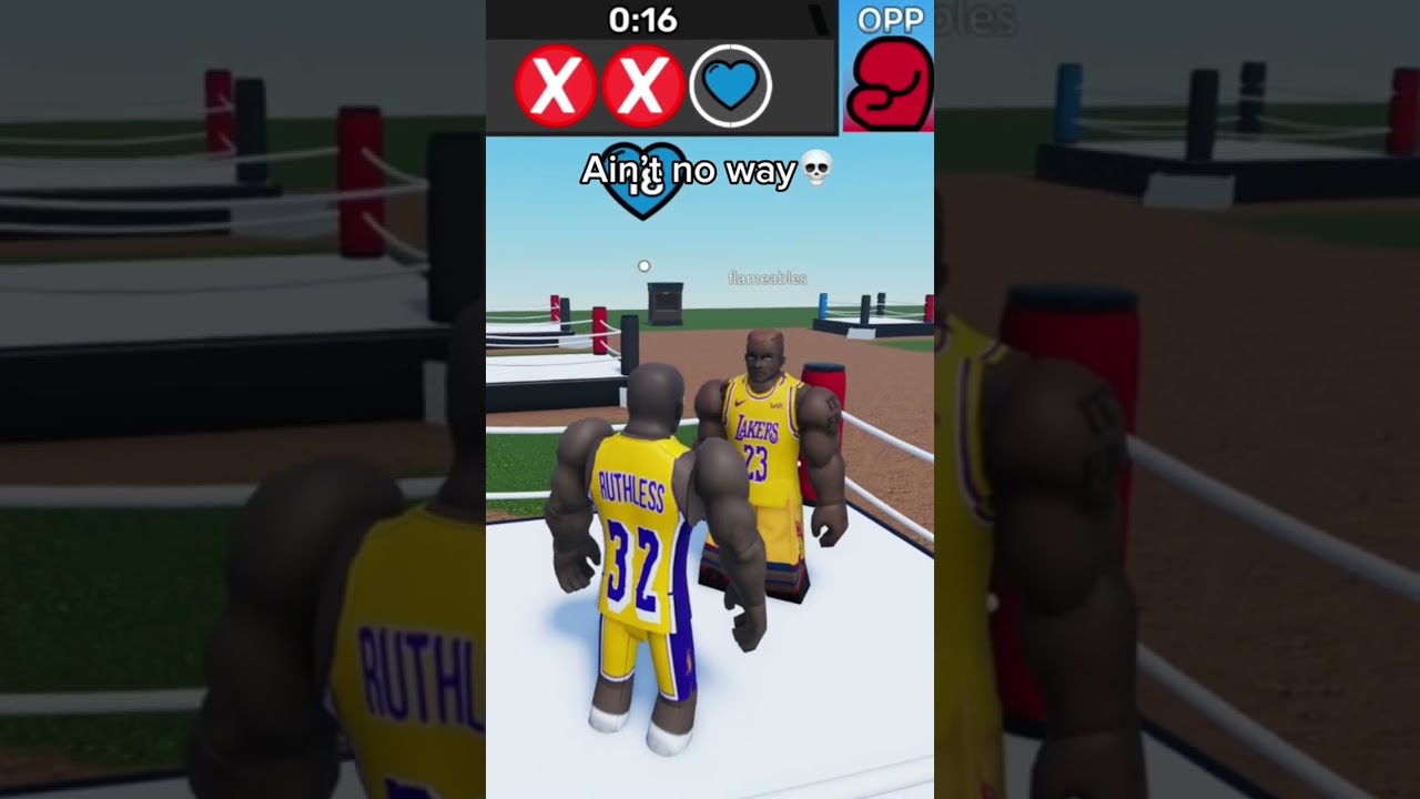 Roblox Shadow Boxing 🥊 #shorts