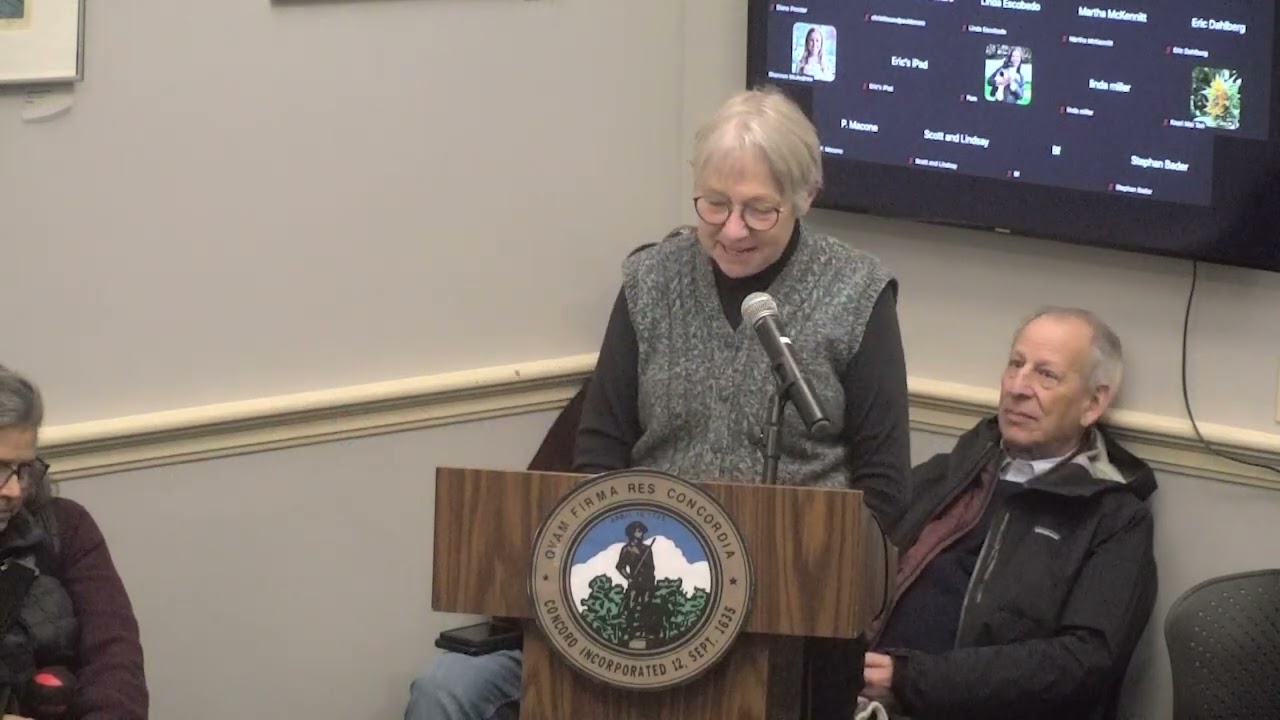 Concord Select Board  March 3, 2025