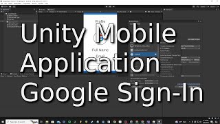 Download the video "Unity Tutorial - Google Sign-In For Mobile Apps"