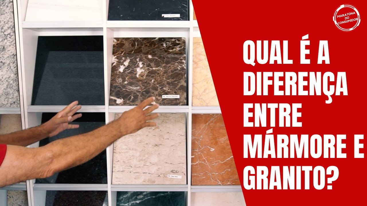 Qual é a diferença entre mármore e granito [ NA PRÁTICA ]