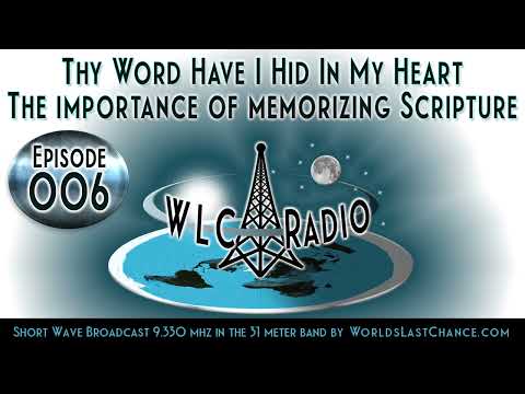Thy Word Have I Hid In My Heart: The importance of memorizing Scripture!