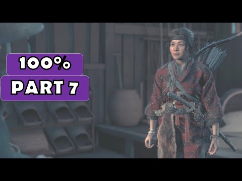 GHOST OF TSUSHIMA - 100%  Walkthrough No Commentary - Part 7 [PS4 PRO]