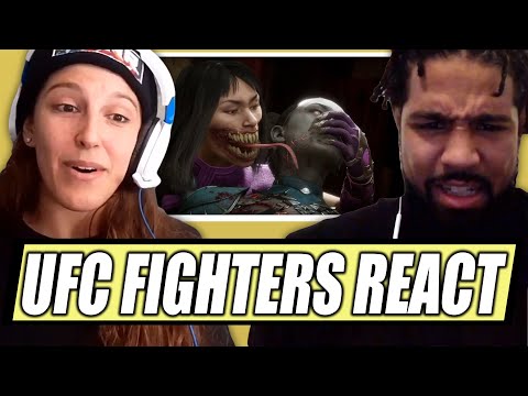 UFC Fighters React To Mortal Kombat Fatalities