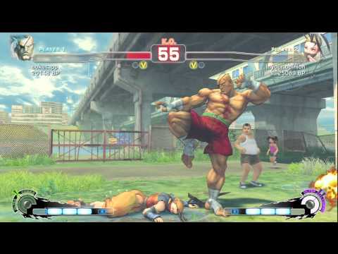 SSF4: Bonchan (Sagat) VS Iyo (Ibuki)