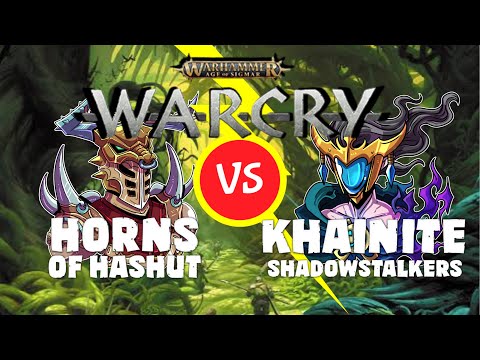 Age of Sigmar Warcry Battle Report: Horns of Hashut vs Khainite Shadowstalkers