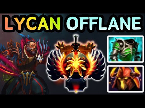 🔥 LYCAN OFFLANE MAP CONTROL THROUGH PRESSURE | DOTA 2 GAMEPLAY 🔥