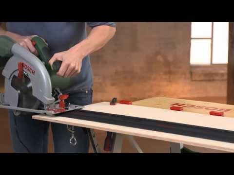 Bosch Handkreissäge PKS - Längsschnitt - Anwendungsvideo
