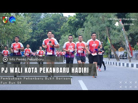Pj Wali Kota Pekanbaru Hadiri Pembukaan Pekanbaru Bukit Barisan Fun Run 5K