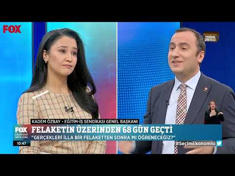 Genel Başkanımız Kadem Özbay, Fox Tv`de yayınlanan