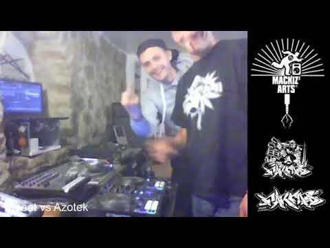 Azotek b2b Al-beat - Confizarts livestream - Tribe Tekno mix