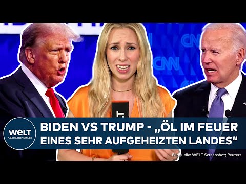 Video Thumbnail: TV-DUELL BIDEN VS.TRUMP: Nach desolatem Auftritt - Muss der US-Präsident ausgewechselt werden?