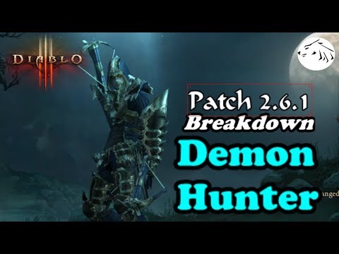 Diablo 3 Patch 2.6.1 Patch notes breakdown part 3 - Demon Hunter Season 12 PTR