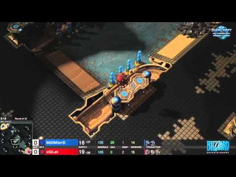 StarCraft 2 ViOlet vs MarineLord ZvP   WCS Premier League S2 2015