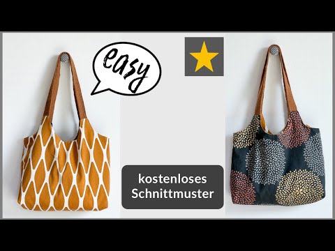 How To Sew a Shopperbag, quick and easy, beginnerfriendly