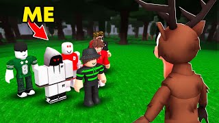 I Hired YOUTUBERS to Protect Me in 99 Nights in the Forest!