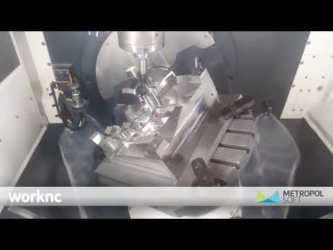 WorkNC | 5 Eksen | Plastik Enjeksiyon Kalıp İşleme