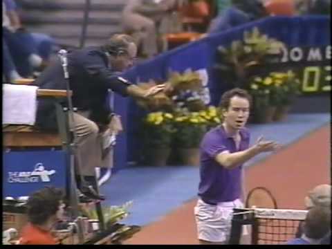 1986 AT&T Challenge ATLANTA McEnroe vs Gilbert