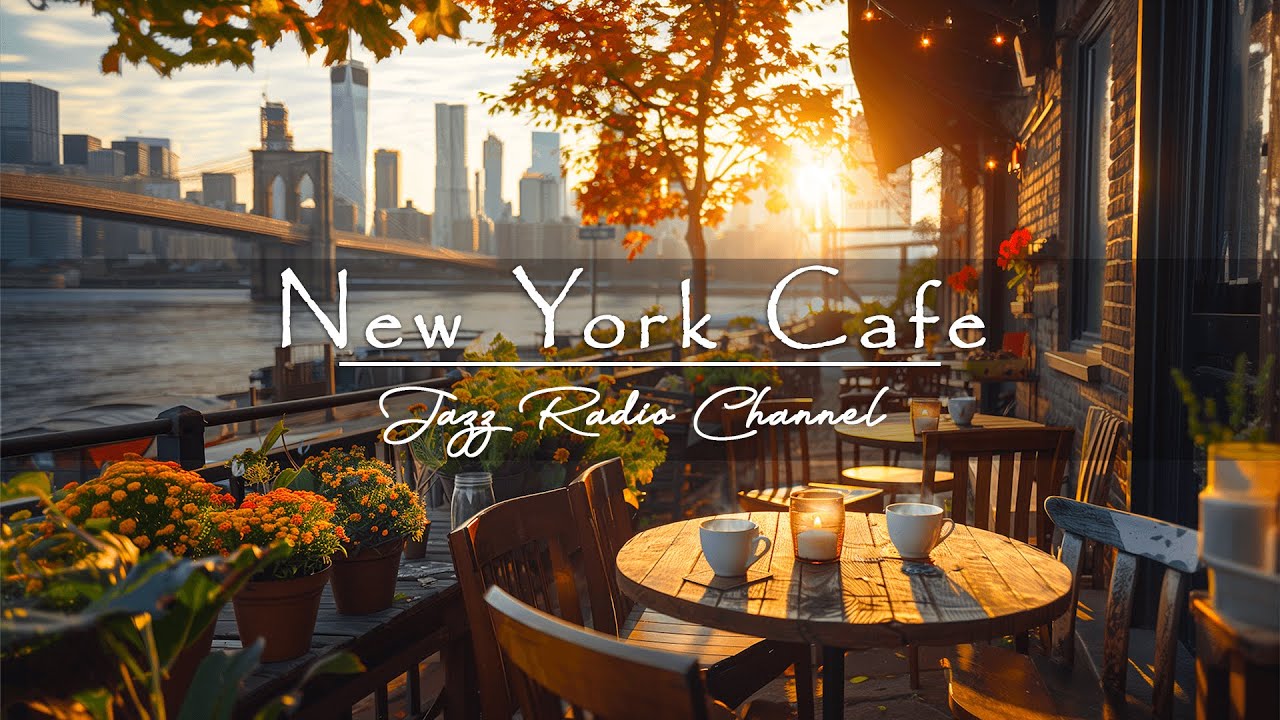 New York Coffee Shop Ambience - Sweet Bossa Nova Jazz Music to Work, Study & Relax