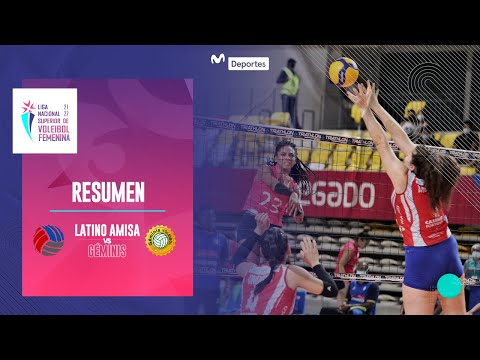 Latino Amisa vs. Géminis [2-3] | RESUMEN | LIGA NACIONAL SUPERIOR DE VOLEIBOL FEMENINO 👋🏐