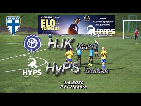 Intersport P11 Eloturnaus  HJK Malmi - HyPS Sininen 1.8.2020