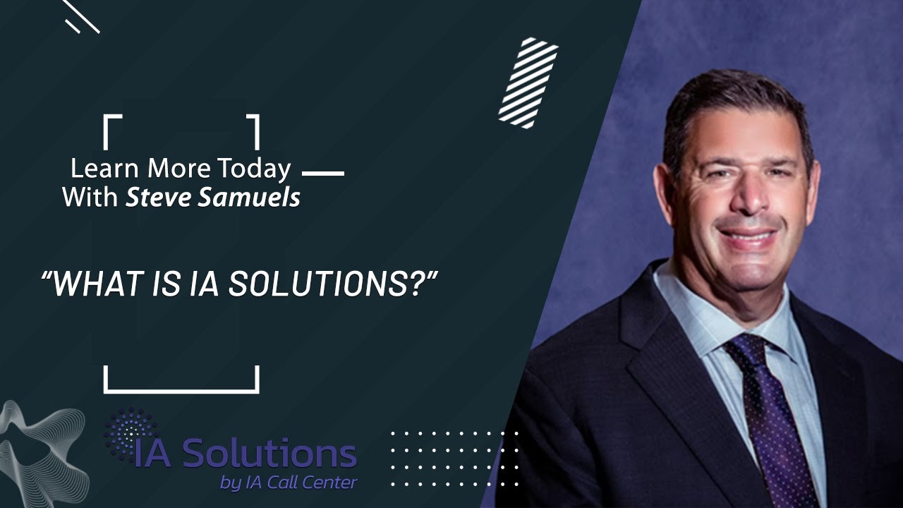 What Is IA Solutions ?