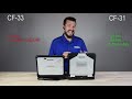 CF 33 CF 31 Comparison