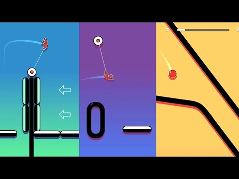 Stickman Hook - All Levels - Gameplay Android, iOS - YouTube