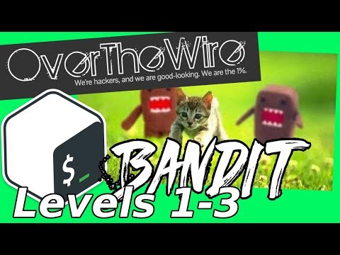 Linux Hacking: SSHPass & File Spaces | Bandit: OverTheWire (Levels 1-3)