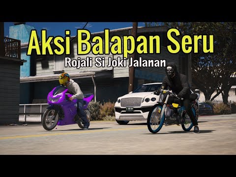 Kumpulan Aksi Balapan Seru Rojali - Serial Rojali - Film Seru