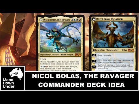 MTG Commander Deck Idea - Nicol Bolas, the Ravager (Bolas Tribal) M19