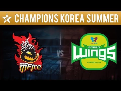NJE vs JAG Game 1 - League Of Legends - LCK Summer 2015 W8D1