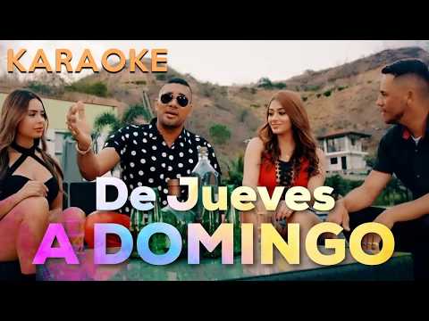 DE JUEVES A DOMINGO KARAOKE - FRANCISCO GOMEZ "EL NUEVO REY DE LA MÚSICA POPULAR"