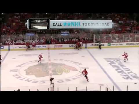Detroit Red Wings Vs Chicago Blackhawks - NHL Playoffs 2013 Game 7 - Full Highlights 5/29/13