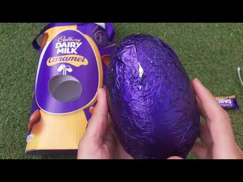 Cadbury dairy milk caramel egg, lots of Chocolate 🍫