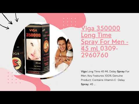 Viga 350000 Long Time Spray For Men   45 ml In Pakistan | 03092960760