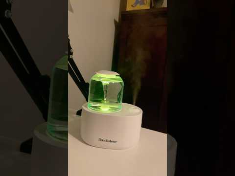 Brookstone vortex diffuser LED unboxing #shorts #humidifier #unboxing