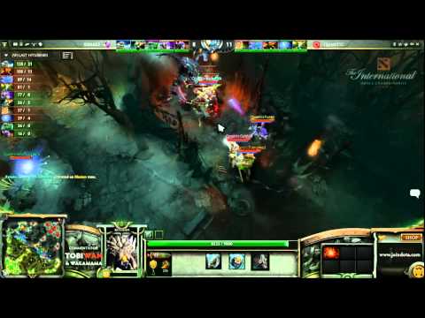 Quantic Gaming vs Rattle Snake Game 2   The International 3 Group Stages   Tobi Wan & Waga