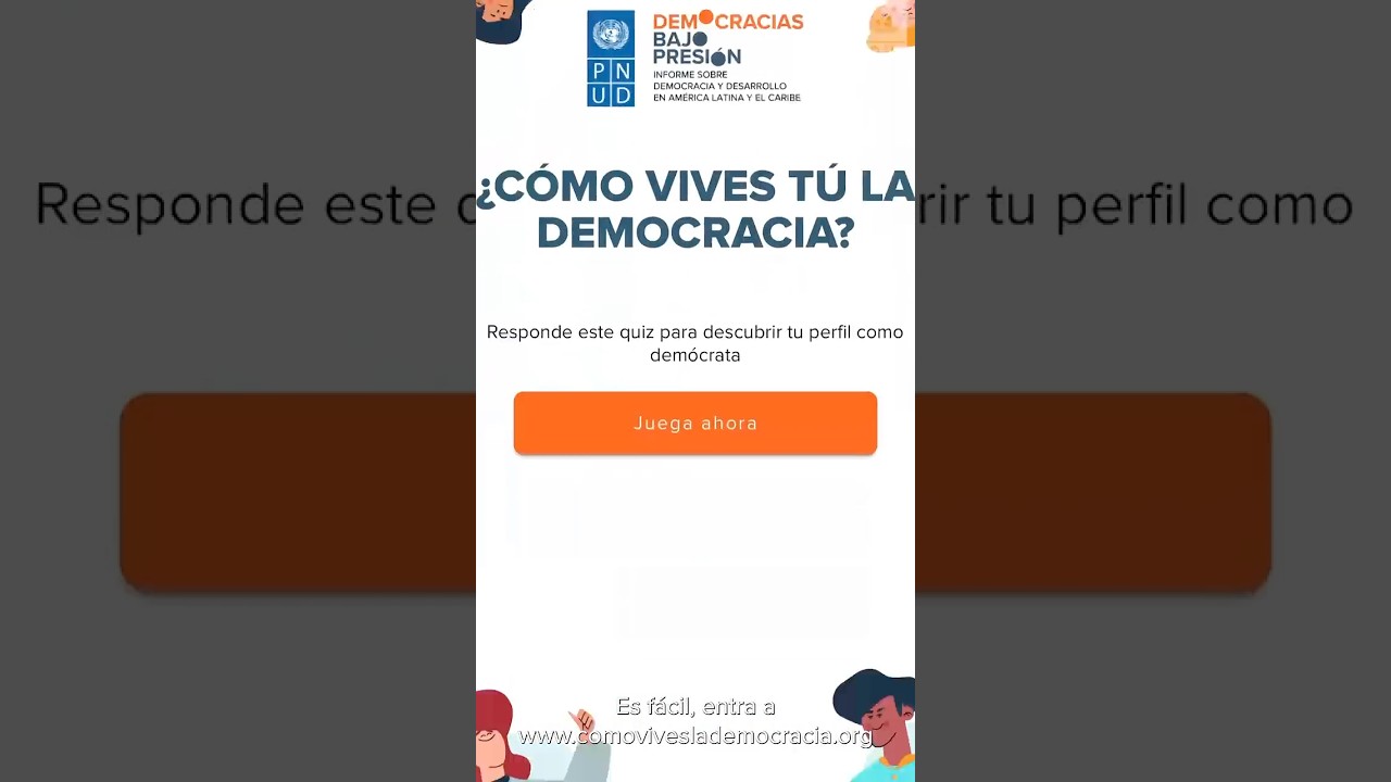 ¿Cómo vives la democracia?