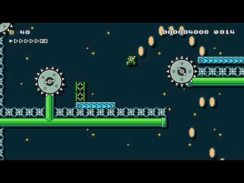 Zig-Zagging through (20 sec) by ManWithTan - Super Mario Maker 2 - No Commentary 1bz