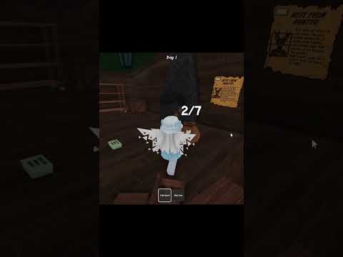 POV:You are getting Scavenger Class Levels in 99 Nights in the Forest #robloxshorts #roblox #shorts