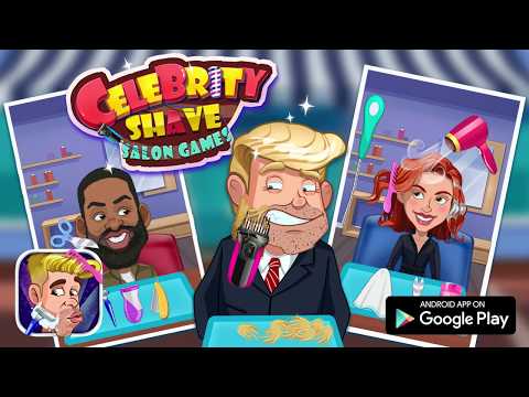 Celebrity Shave - Salon Games Video