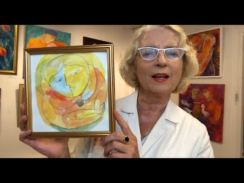 [Alina Witwitzka] Maskulint och Feminint i människan. En målarprocess #alinawitwitzka #intuitivmålning