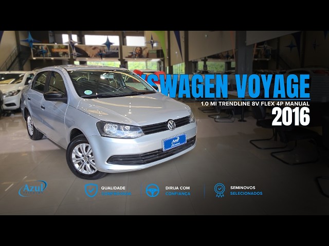 Vídeo VOLKSWAGEN VOYAGE 1.0 MI TRENDLINE 8V FLEX 4P MANUAL