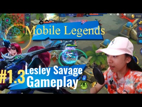 Lesley One Shot One Kill!! Savage Gameplay