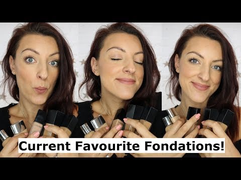 My Current Favourite Foundations | August 2018