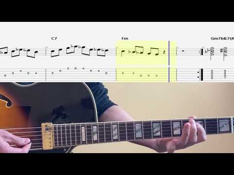 Easy Minor 2-5-1 Licks in 5 Positions